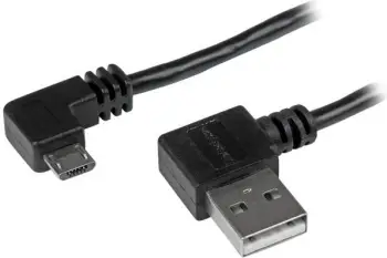 Kabllo StarTech USB-A to microUSB, 1m, e zezë