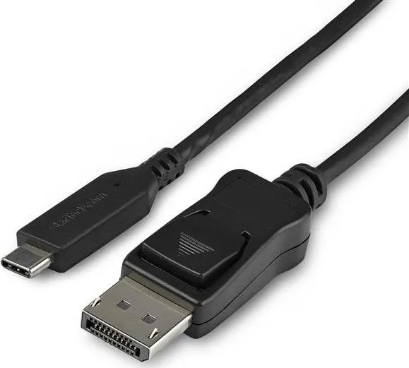 Kabllo USB StarTech USB-C - DisplayPort CDP2DP141MB, 1 m, e zezë - 1