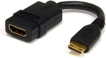 Përshtatës AV StarTech, HDMI Mini - HDMI, i zi
