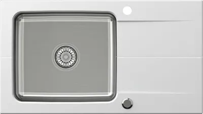 Lavaman Steiner EDWARD 111, 780x440x190, i bardhë - 2