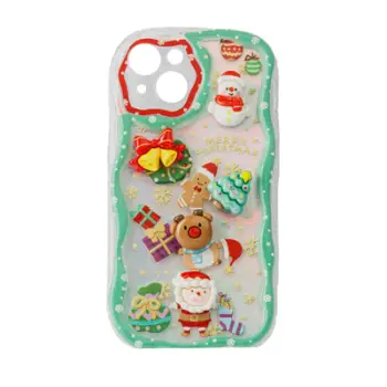 Fotroll për telefon TECH TIME Christmas Edition Green, IP12PRO