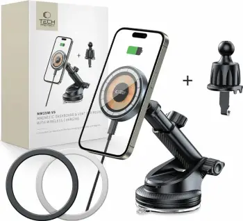 Karikues makine Tech-Protect MM15W-V5, pa tela 15W, MagSafe, i zi