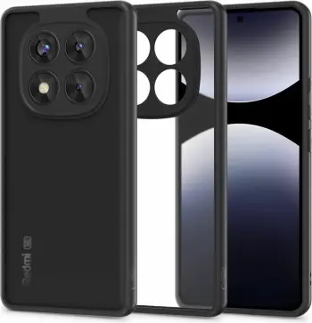 Mbështjellës Tech-Protect MagMat për Xiaomi Redmi Note 14 Pro 5G / Poco X7 5G, i zi, mat