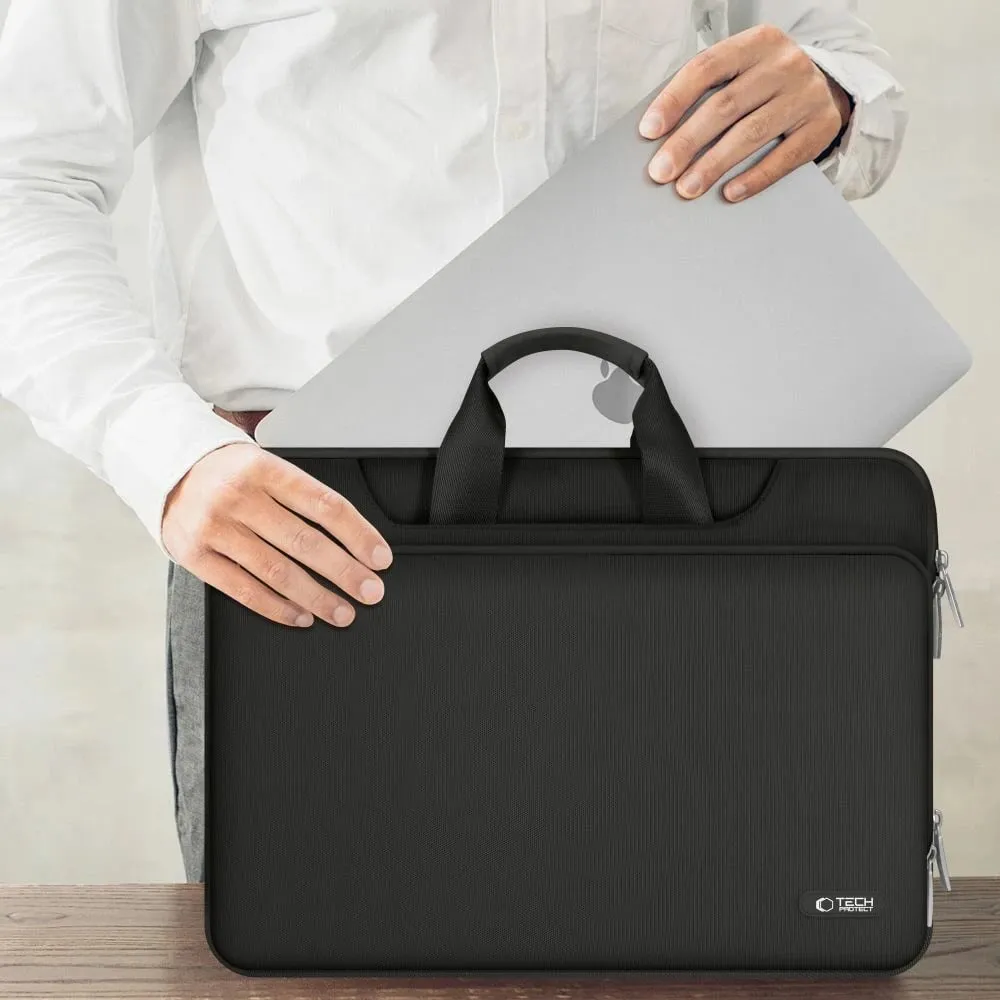 Çantë laptopi Tech-Protect PocketBag 15-16", e zezë - 8