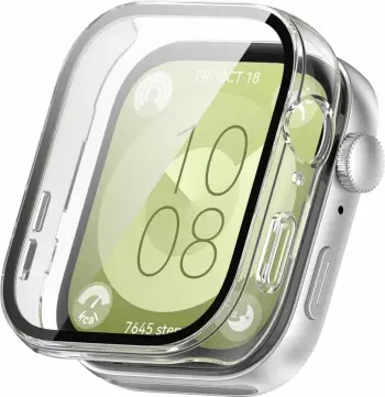 Mbulesë mbrojtëse Tech-Protect Defense360 për Huawei Watch Fit 3, xham i integruar, transparente