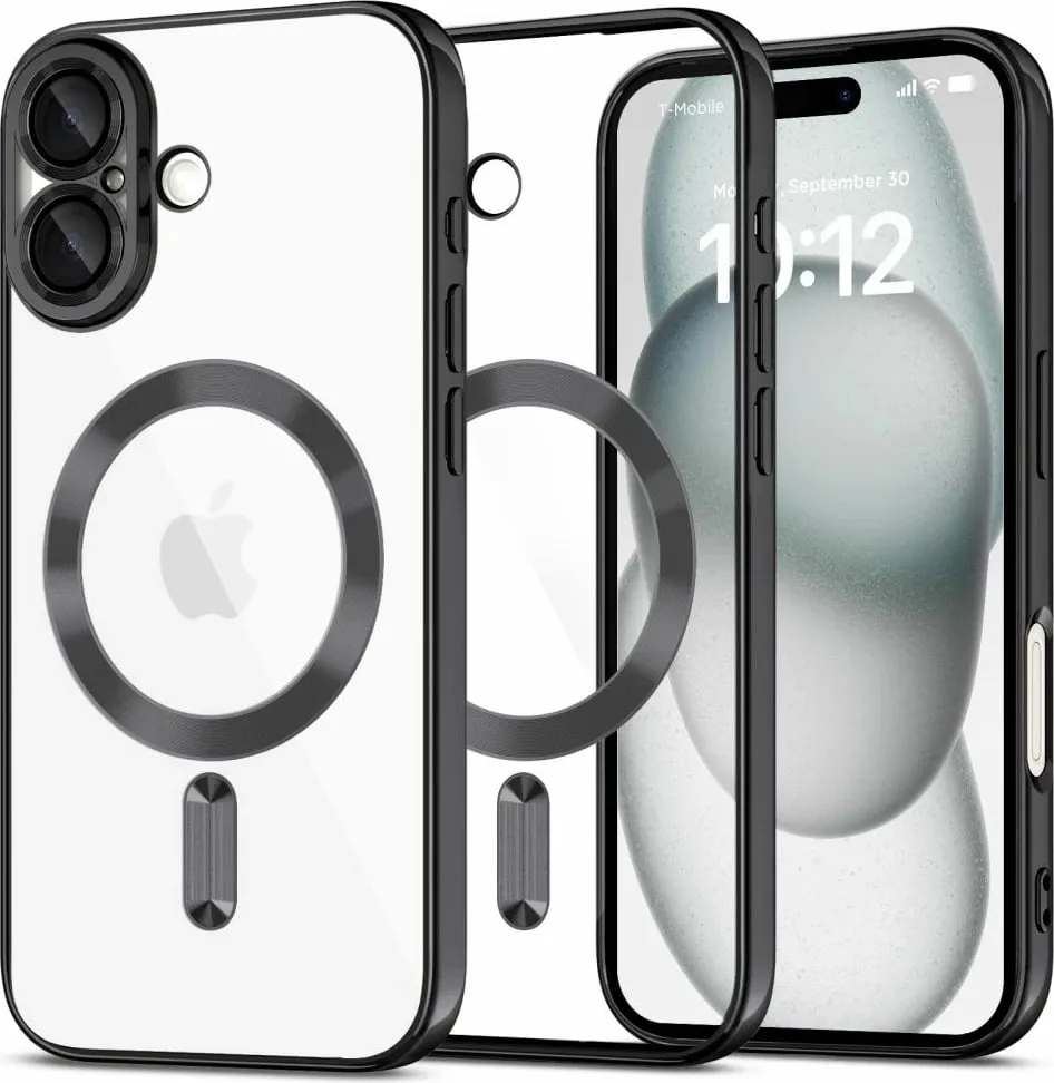 Mbështjellës Tech-Protect MagFlex për iPhone 16, MagSafe, i zi - 1