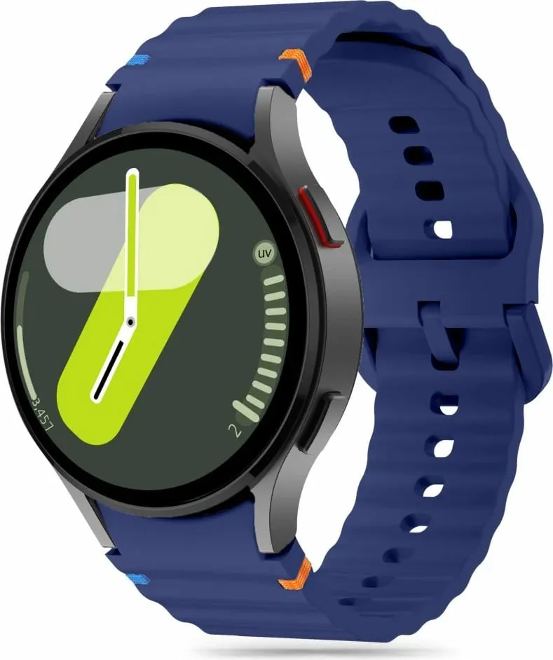 Rrip silikoni Tech-Protect Classic Pro për Samsung Galaxy Watch 4 5 6 7, sport, i zi - 1