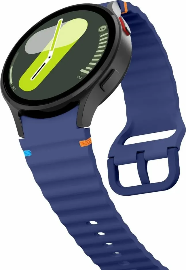 Rrip silikoni Tech-Protect Classic Pro për Samsung Galaxy Watch 4 5 6 7, sport, i zi - 3