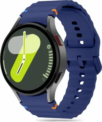 Rrip silikoni Tech-Protect Classic Pro për Samsung Galaxy Watch 4 5 6 7, sport, i zi
