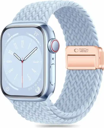 Rrip najloni për smartwatch Tech-Protect Nylonmag për Apple Watch 4/5/6/7/8/9/SE 38/40/41mm, Kaltër