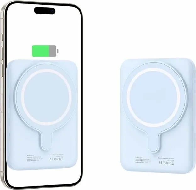 Powerbank Tech-Protect PB10 LifeMag, 5000mAh, MagSafe 15W, blu - 2