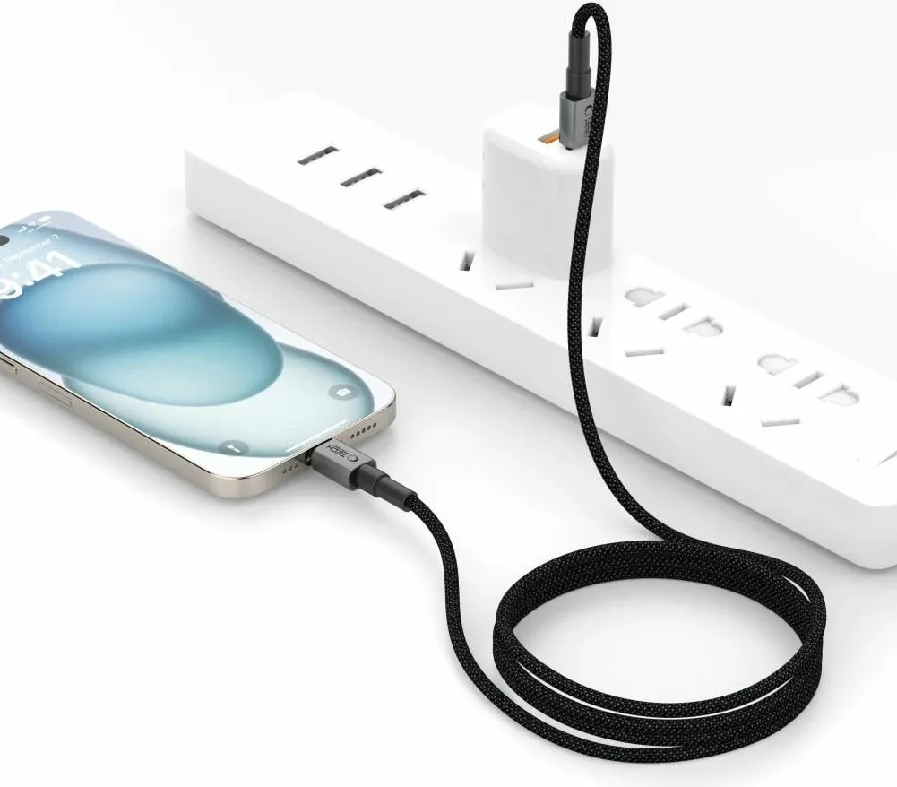 Kabllo USB-C Tech-Protect UltraBoost DNA, 50cm, 60W, Gri - 5