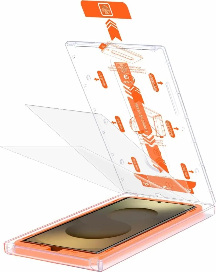 Xham mbrojtës Tech-Protect Quick Set+ për Samsung Galaxy S25 Ultra, Transparent, 2 copë - 2