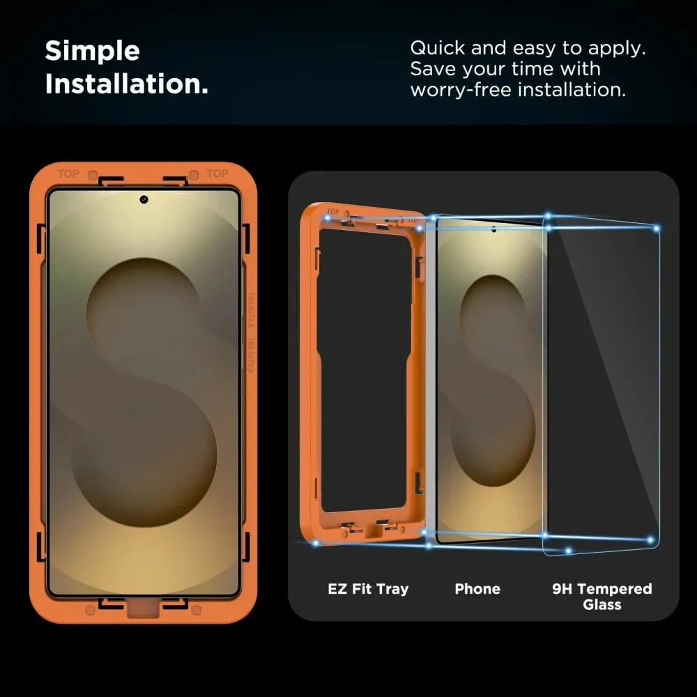 Xham mbrojtës Tech-Protect Quick Set+ për Samsung Galaxy S25 Ultra, Transparent, 2 copë - 3