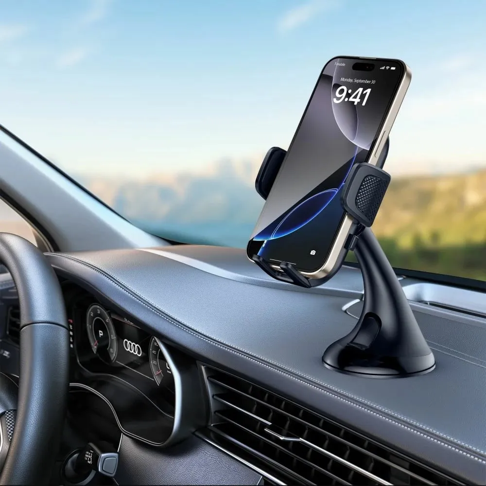 Mbajtës celulari Tech-Protect V8 për veturë, i zi - 8