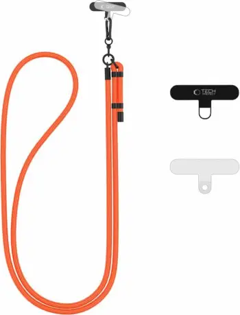 Rrip crossbody për celular Tech-Protect C1S, portokalli