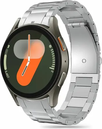 Rrip ore Tech-Protect MilaneseBand për Samsung Galaxy Watch 4 5 5 Pro 6 7 FE, çelik inox, i argjendtë