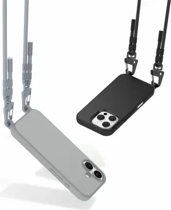 Mbrojtëse telefoni Tech-Protect Magnecklace MagSafe, për iPhone 12 12 Pro, me varëse, transparente