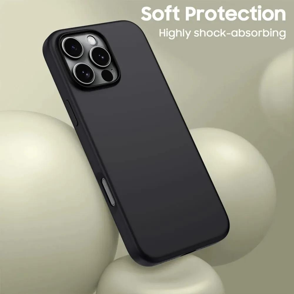 Mbështjellës Tech-Protect Silicone MagSafe për iPhone 16 Pro, i zi - 2