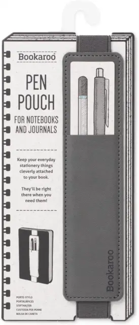 Bookaroo Pen Pouch Charcoal