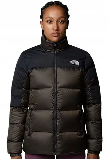 Xhaketë femrash The North Face W Diablo Down 2.0, me pupla, Smokey Brown