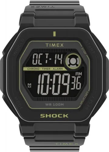 Orë dore për meshkuj Timex Command Shock TW2V59800UK, e zezë - 1