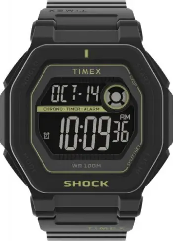 Orë dore për meshkuj Timex Command Shock TW2V59800UK, e zezë