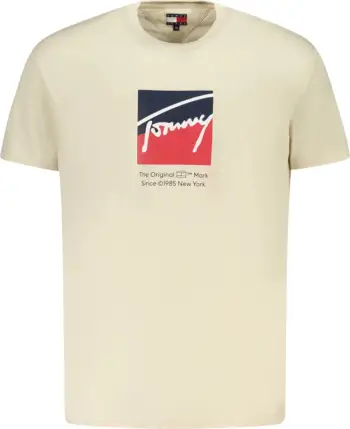 Maicë për meshkuj TOMMY HILFIGER, bezhe