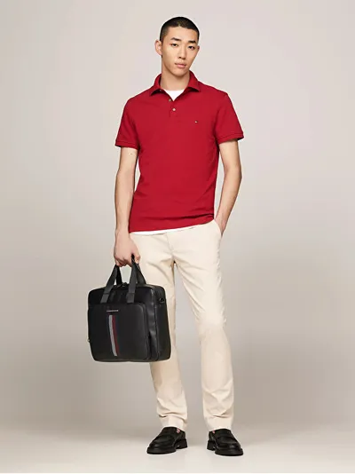 Çantë laptopi për meshkuj Tommy Hilfiger, e zezë - 2