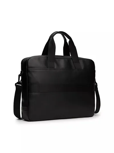 Çantë laptopi për meshkuj Tommy Hilfiger, e zezë - 3