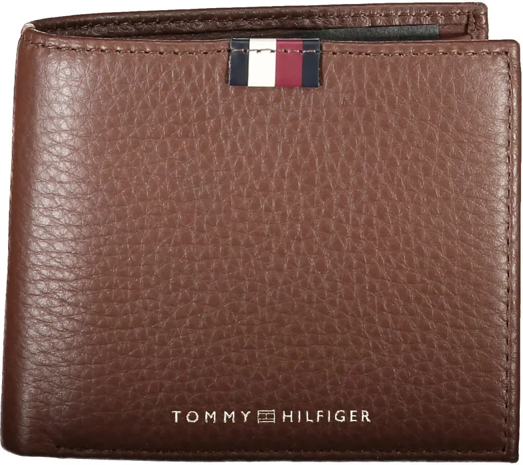 Portofol për meshkuj TOMMY HILFIGER, kafe - 1