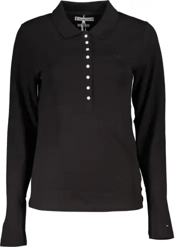 Maicë polo TOMMY HILFIGER femra, e zezë