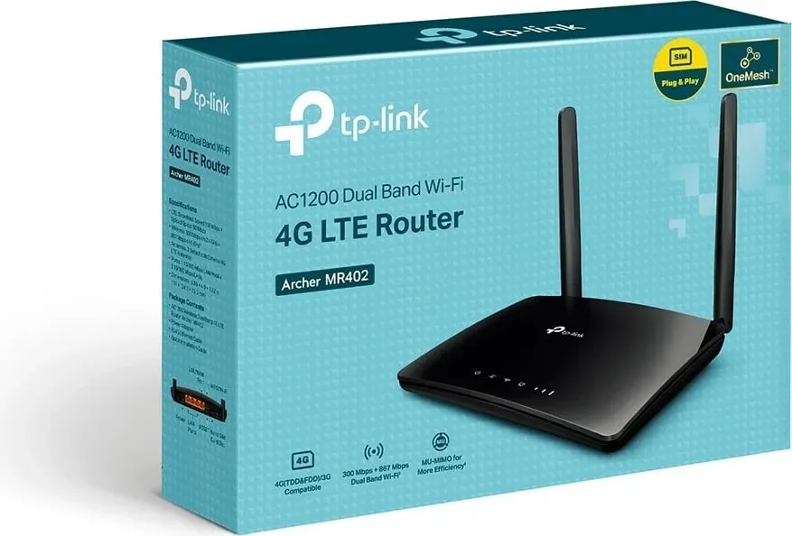 Ruter wireless TP-Link Archer MR402, 4G, Wi-Fi 5, i zi - 4