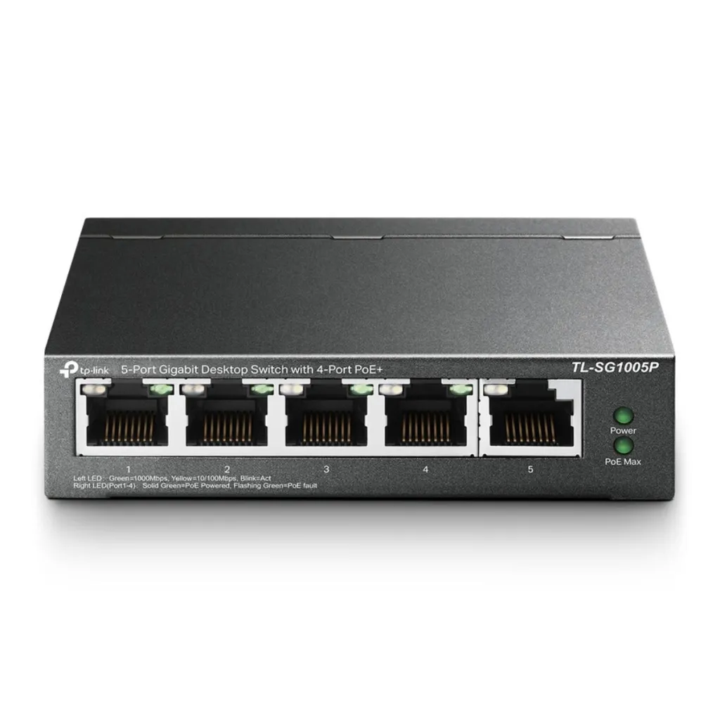 Switch TP-LINK TL-SG1005P – Zezë - 1