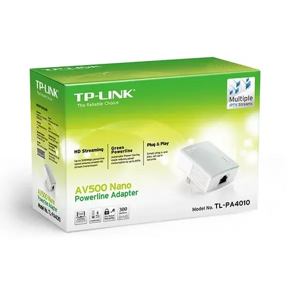 Zgjërues rrjeti TP-LINK AV500 Powerline TL-PA4010 KIT - 6