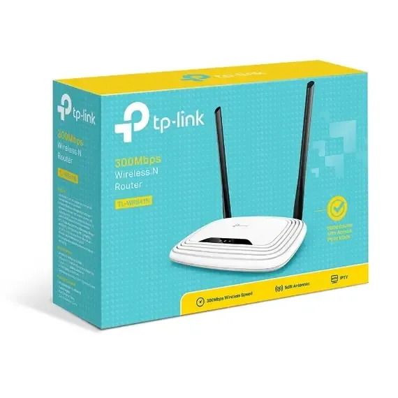 Ruter Tplink WR841N Wireless 2.4Ghz 10/100Mbps, Bardhë - 4