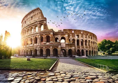 Puzzle Trefl Sunshine Colosseum, 1000 elemente, 68 x 48 cm - 3