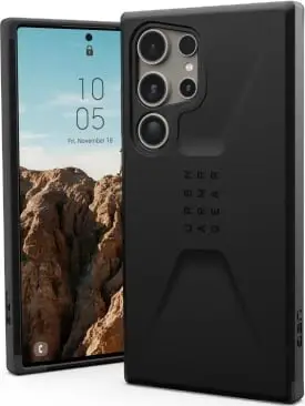 Mbështjellës UAG Civilian për Samsung Galaxy S24 Ultra, i zi