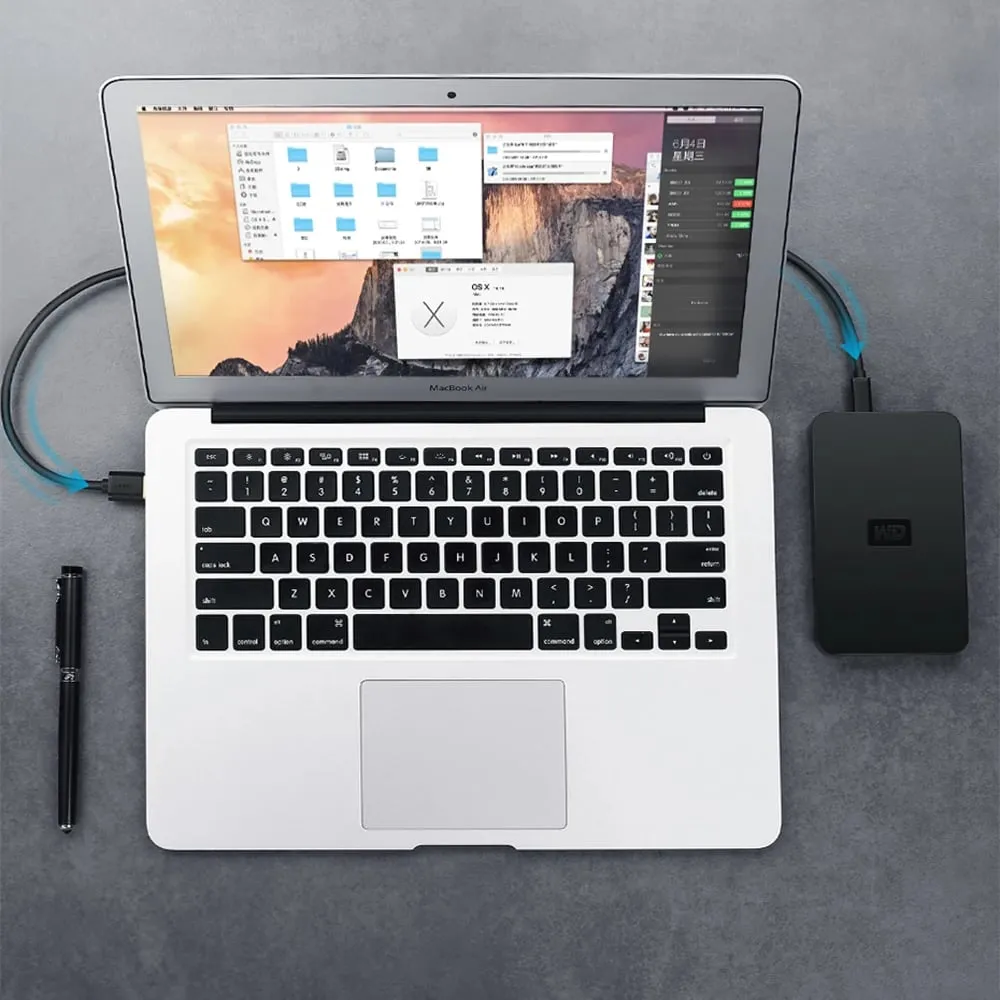 Kabllo USB-mini USB Ugreen US132, 0.5m, e zezë - 16