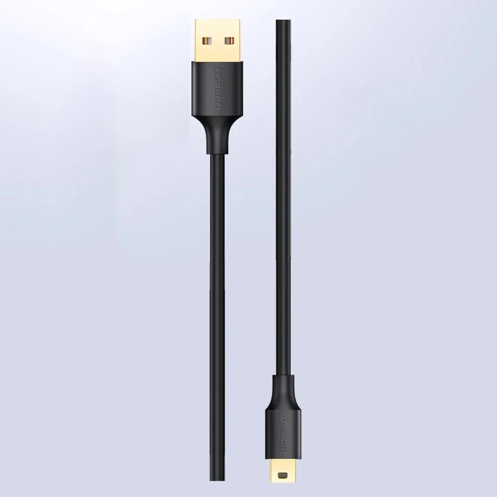 Kabllo USB-mini USB Ugreen US132, 0.5m, e zezë - 3