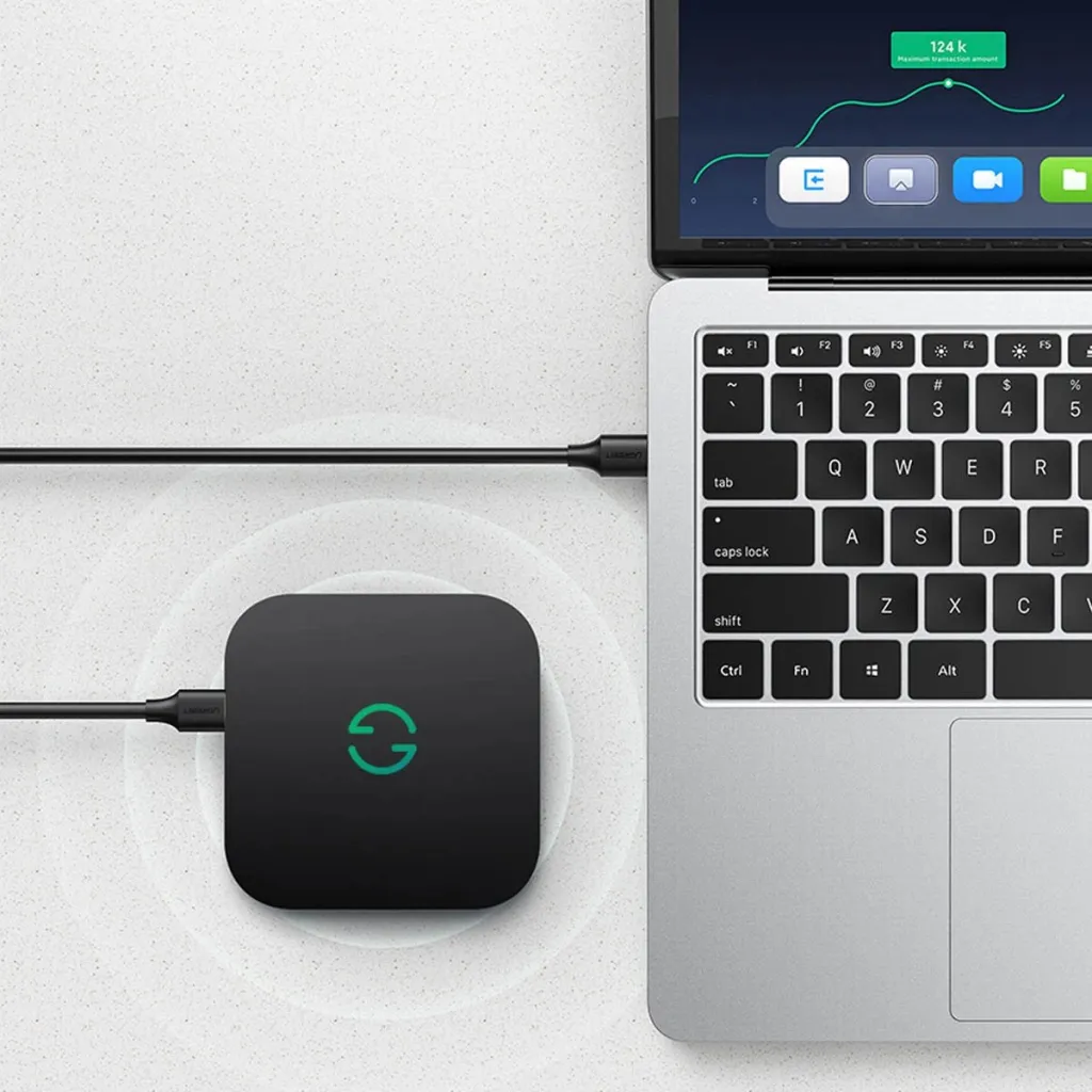 Kabllo Ugreen US128, USB-A 3.0 në USB-A 3.0, 0.5m, e zezë - 6