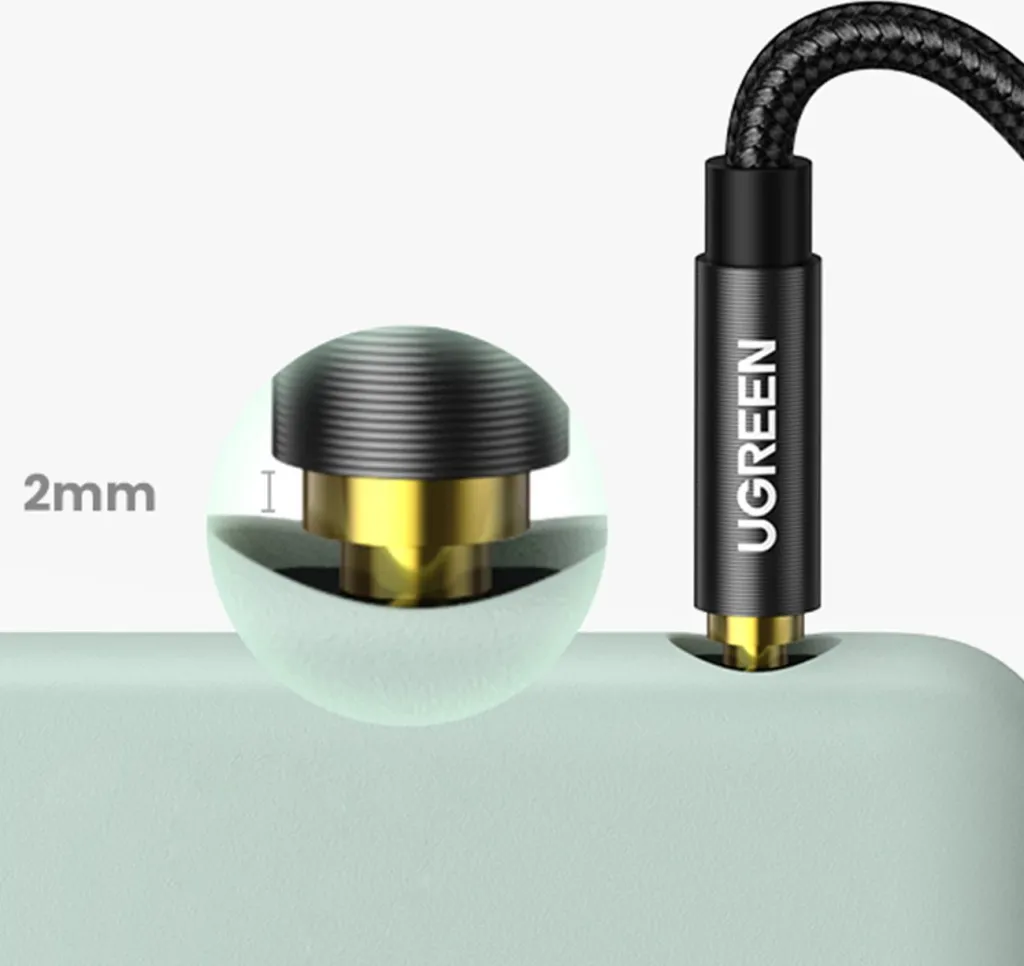 Kabllo audio AUX Ugreen AV112, 1.5m, mini jack 3.5mm, Blu - 10