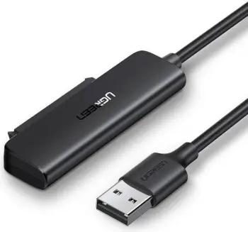 Përshtatës Ugreen USB 3.0 - SATA III, i zi