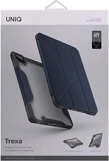 Mbështjellës UNIQ Trexa për iPad Pro 11'' 2021/2020, Kaltër - 7