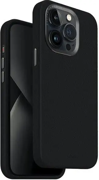 Mbështjellës UNIQ Lyden Magclick Charging për iPhone 15 Pro Max, i zi
