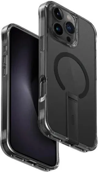 Mbështjellës UNIQ Eleva me këmbë Vertica për iPhone 16 Pro Max, e zezë - 1