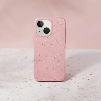 Mbështjellës UNIQ Coehl Terrazzo për iPhone 14 Plus, Rozë
