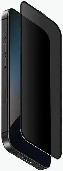 Xham mbrojtës UNIQ Optix Privacy për iPhone 16, 6.1", me filtër privatësie, i tejdukshëm