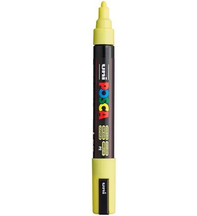 Uni-Marker Pc-5M Posca Pale Yellow - 1