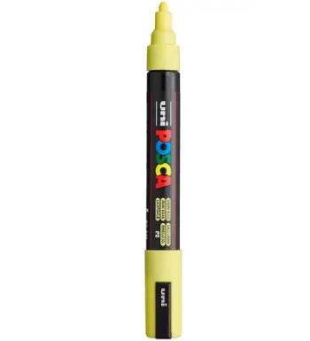Uni-Marker Pc-5M Posca Pale Yellow